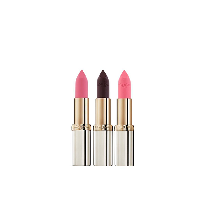 ست رژلب لورآل سری Color Rich Natural بسته 3 عددی