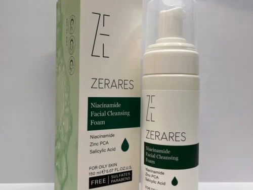 فوم شستشوی صورت نیاسینامید زرارس